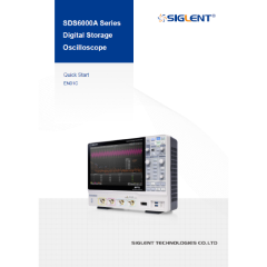 SDS6000A Quick Start
